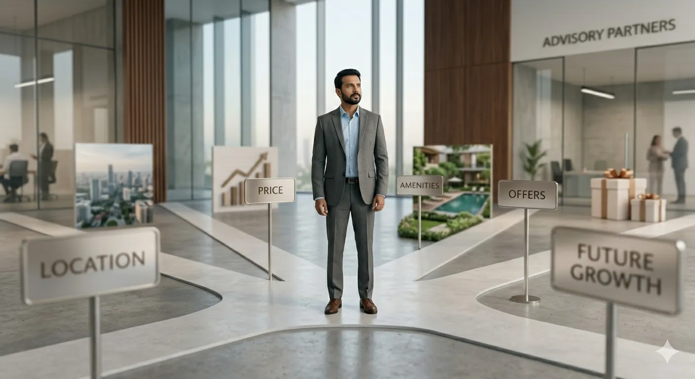 Buyers evaluating real estate options with clarity